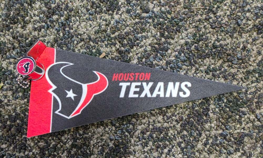 Houston Texans Mini Pennant 8 Inches